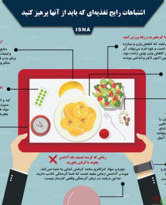 از چه عادات غذایی باید پرهیز کنیم؟