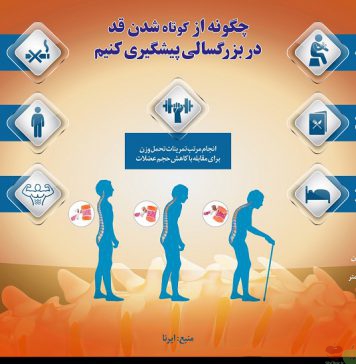 چگونه از کوتاهی قد در میانسالی و پیری جلوگیری کنیم؟